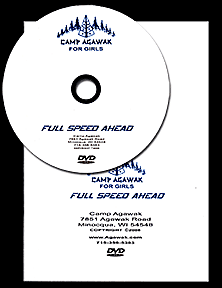 Camp Agawak Full Speed Ahead DVD package