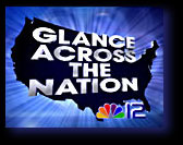 NBC-12 Glance Across the Nation TV open