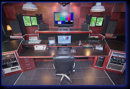 Northwoods Media Studio editing desk